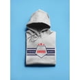 thumbnail image 3 of Slogan Amore Banner Hoodie Women -Image by Shutterstock, Female 4X-Large, 3 of 4