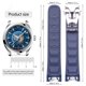 thumbnail image 4 of Accesorios de reloj para Omega Hippocampus 300 AT150 8900 metros Correa de reloj con hebilla de mariposa de caucho marino de 20 mm Correa de silicona, 4 of 5
