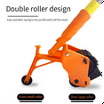 thumbnail image 2 of Plastic Film Quick-Sticking Device Protective Film Adhesive Tape Paving Device Is Used in Kitchen and Bedroom.,1 x Plastic Film Quick Sticker Set,orange&Black, 2 of 6