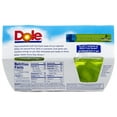 Dole Fruit Bowls, Pineapple DHF10 in Lime Gel, 4.3 oz, 3 pk