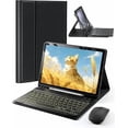 thumbnail image 1 of Funda Negra con Teclado Retroiluminado y Mouse para Samsung Tab A11/A9 8.7", 1 of 9