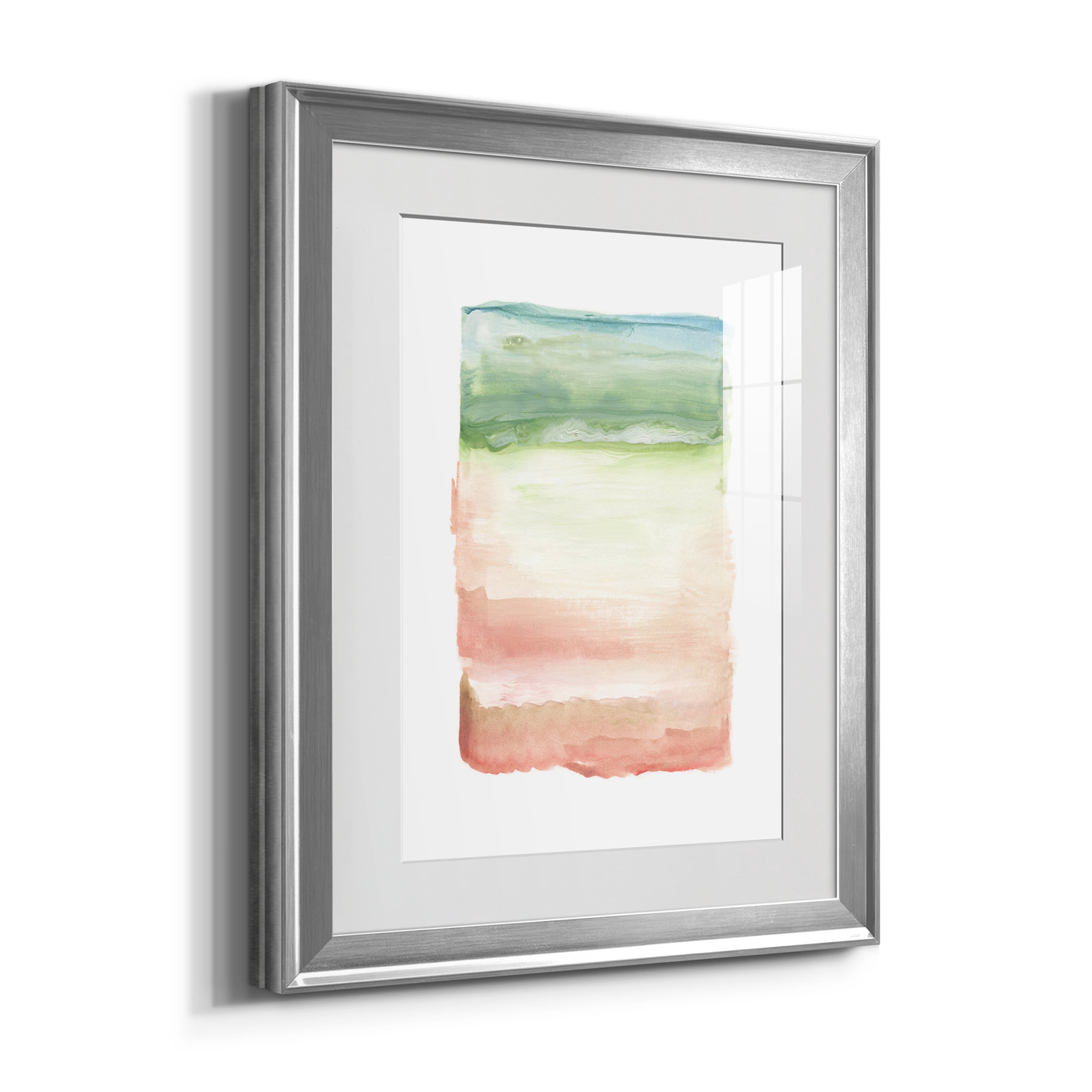 Skye I Premium Framed Prints Set of 3 - Ready to Hang - 22 x 30 Each - Silver Frame