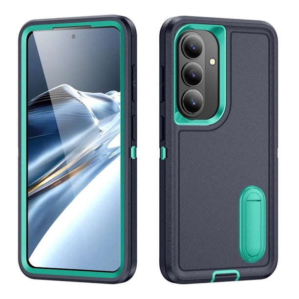 Funda para Teléfono Samsung Galaxy S26 de 5 G de 6,3" con Soporte Incorporado, Funda Protectora Resistente a Prueba de Golpes/polvo/caídas de Grado Militar para Samsung Galaxy S26 de 5 G, Verde Claro