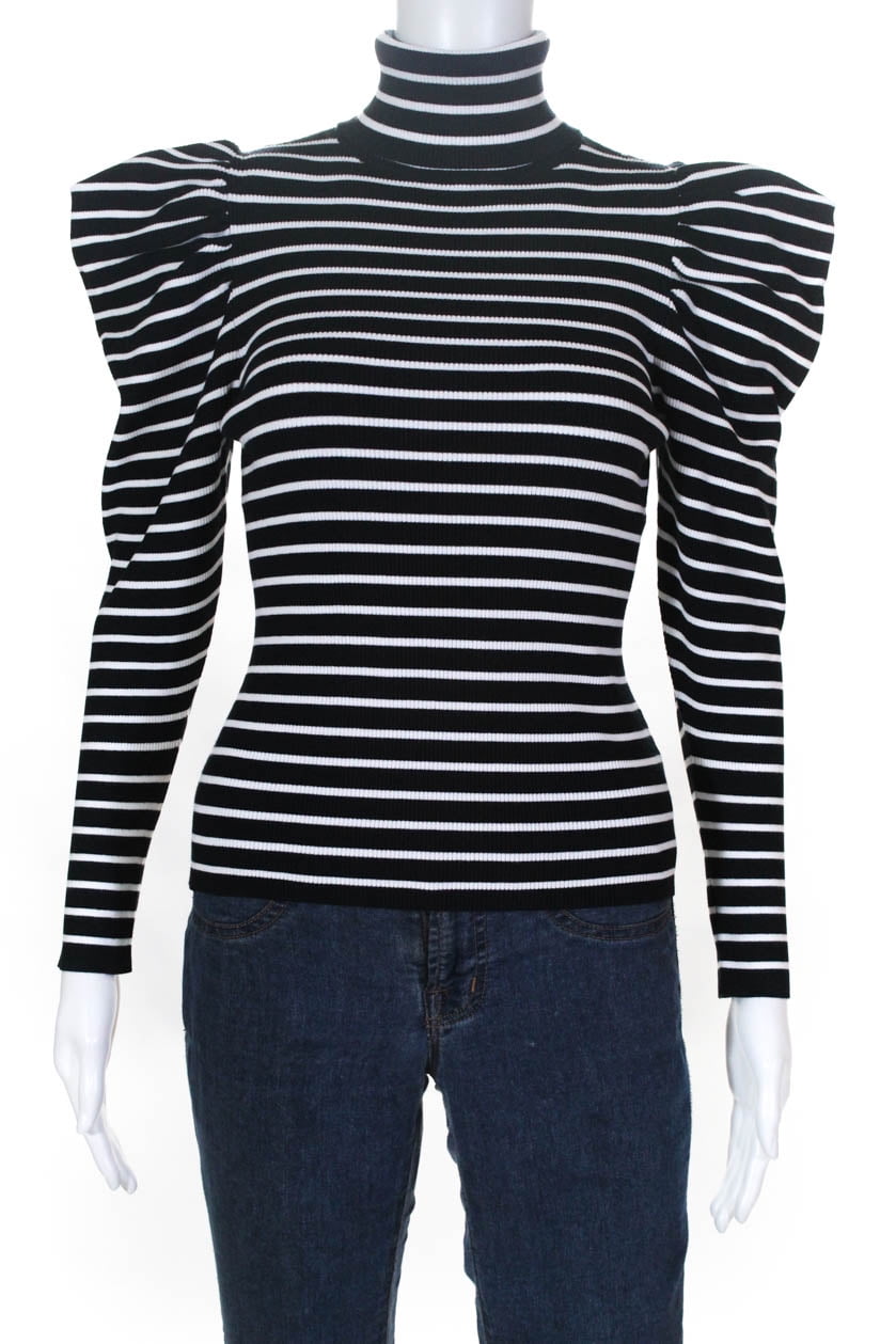 alc striped turtleneck