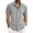 Light Grey, variant on Mens Baggy Button Down Shirt Casual Short Sleeve Summer Vacation Untucked Dress Shirts Lapel Stretch Beach T Shir