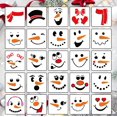 thumbnail image 1 of Plantilla Yamcyh con forma de muñeco de nieve, 13 cm, reutilizable, para manualidades navideñas, 1 of 8