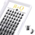 thumbnail image 1 of B&Qaugen Easy Fan Lashes D-0.03-19 B&Qaugen Easy Fan Volume Lashes 0.03 Extensiones de pestañas D Curl Mega Lash Extension 9 a 25 mm Negro mate B&Q Easy Volume Fan Lashes (D-0.03,19 mm), 1 of 4