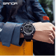 thumbnail image 2 of Reloj Hombres Digital Moda Deportiva Impermeable Negro, 2 of 5