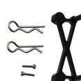 thumbnail image 4 of Aleación de Aluminio Aleación Delantero Cuerpo de La Cuerpo de de Montaje para Axial SCX24 C10 RC Crawler Cars Actualice Part Negro Baoblaze Columna de la carcasa delantera del coche RC, 4 of 8