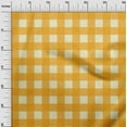 thumbnail image 2 of oneOone Silk Tabby Light Yellow Fabric Gingham Check Craft Projects Decor Fabric Printed By The Yard 42 Inches Wide, 2 of 4