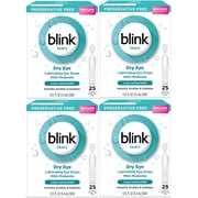 Blink Tears Lubricating Eye Drops Mild-Moderate Dry Eye, 25 Count - 0.01 oz