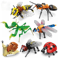 thumbnail image 2 of Sinkee Blocs de Construction d'Insectes, Jouets de Blocs de Construction, Cadeaux de Fête, 2 of 4