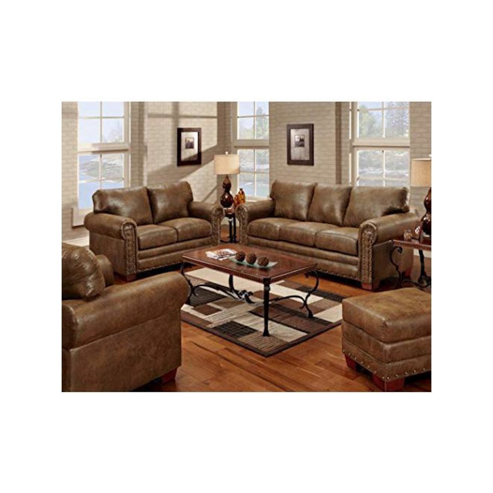 American Furniture Classics Model 8500-20 Buckskin Ottoman