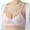Pink, variant on yillto Women Everyday Bralettes V Neck Push up Adjustable Spaghetti Strap Striped Bras for Womens Girls