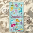 thumbnail image 2 of Personalized Beach Towel for Kids & Adults with Name 400GSM Custom 100% Microfiber Pool Towel Ultra Absorbent Super Soft Towels Personalized Gift for Women Men, 2 of 5