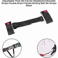 thumbnail image 4 of 4-pack adjustable ski and pole carrying strap, shoulder strap for skis (FMY), 4 of 5
