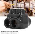thumbnail image 3 of 2 Port Insulated Connector, 3/8 Inch Hex Screw Dual Entry Splice Connector -49℉ To 194℉  for Copper Aluminum Wire, 3 of 8
