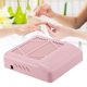 thumbnail image 5 of Aspirador de polvo para uñas con gran potencia de succión de 80 W y filtro reutilizable para salón de belleza en casa, enchufe europeo, color rosa, 5 of 10