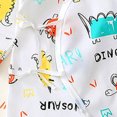 thumbnail image 4 of Enyan Baby Boy One Piece Clothes Fall Winter Outfit Long Sleeve Fun Cartoon Romper Newborn Infant Bodysuit(Size 3-6 Months), 4 of 8