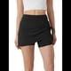 thumbnail image 2 of Falda Deportiva Convertible 2 en 1 para Mujer con Cordón Ajustable - Falda Pantalón Hasta la Rodilla con Bolsillos para Uso Deportivo e Informal Negro XL, 2 of 8
