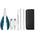 thumbnail image 1 of Manicure, Pedicure Kit, Nail Clippers, Professional Grooming Kit, Nail Tools with Luxurious Travel Case, 1 of 5
