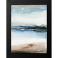 thumbnail image 2 of Gold, Lora 11x14 Black Modern Framed Museum Art Print Titled - Flow 1, 2 of 5