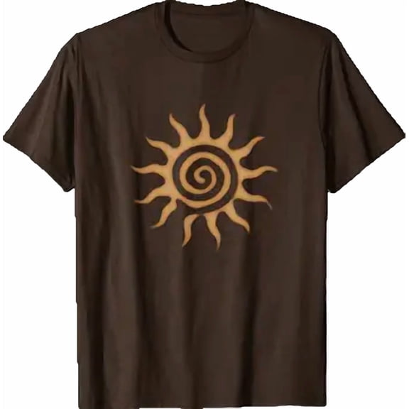 Spiral Sun Fairy Hippie Vintage T-Shirt