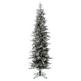 thumbnail image 1 of Vickerman 9' Glitter Tannenbaum Clear Lights Artificial Christmas Tree in Green, 1 of 2