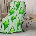 thumbnail image 2 of Flannels Winter Throw Blanket,Double-Sided Printed Blanket For Couch Chair Bed, 2 of 10