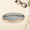 thumbnail image 2 of Almencla Plateau à Bijoux Ovale Support de Vitrine Comptoir Commode Fournitures de Magasin Gris, 2 of 7