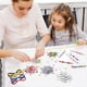 thumbnail image 5 of 286 Piezas de Kits de Manualidades para Hacer Llaveros DIY, Cuentas para Hacer Joyas, Suministros con Cuentas Transparentes del Alfabeto de Colores, 5 of 6
