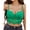 Green, variant on Sexy Lace Bralette Bra for Women Lingerie V Neck Strap Bustier Tank Tops Lace Cami Crop Tops
