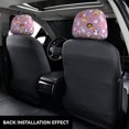 thumbnail image 3 of Kdxio Lovely Animals Pattern Print 2 Piece Car Head Rest Covers Set Auto Front/Rear Seats Headrest Cover Universal Fit Most Cars,Sedan, SUV, 3 of 9