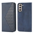 thumbnail image 2 of Case for Samsung Galaxy S23, Magnetic Matte Premium PU Leather Stand Flip Cover with Card Slots and Wallet, Shockproof and Full Body Protection Compatible with Galaxy S23 - Blue, 2 of 9