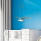 thumbnail image 1 of Decoración de pared de gaviota voladora de madera, adorno de techo, decoración colgante, práctica y creativa para baño, porche, césped, balcón y Macarena Gaviota volando, 1 of 8