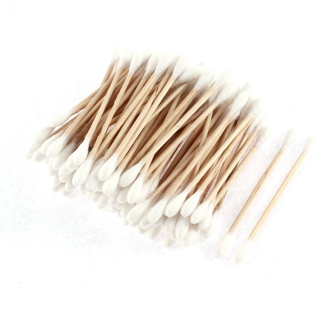 Makeup Cosmetic Double Head Ear Picks Cleaning Swabs Cotton Buds 100