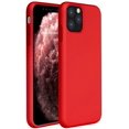 thumbnail image 1 of Liquid Silicone Case Compatible with iPhone 11 Pro Max 6.5 inch(2019), Gel Rubber Full Body Protection Shockproof Cover Case Drop Protection Case（Red）, 1 of 7