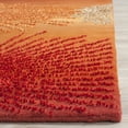 thumbnail image 4 of SAFAVIEH Soho Fiesta Geometric Area Rug, Rust/Multi, 8' x 8' Square, 4 of 9