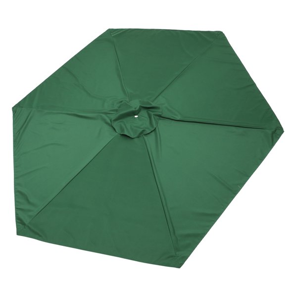 HEALEEP Outdoor Replacement Garden Umbrella Canopy, 106x106 Inch Polyester Fabric Sunshade Cover for Patio Use