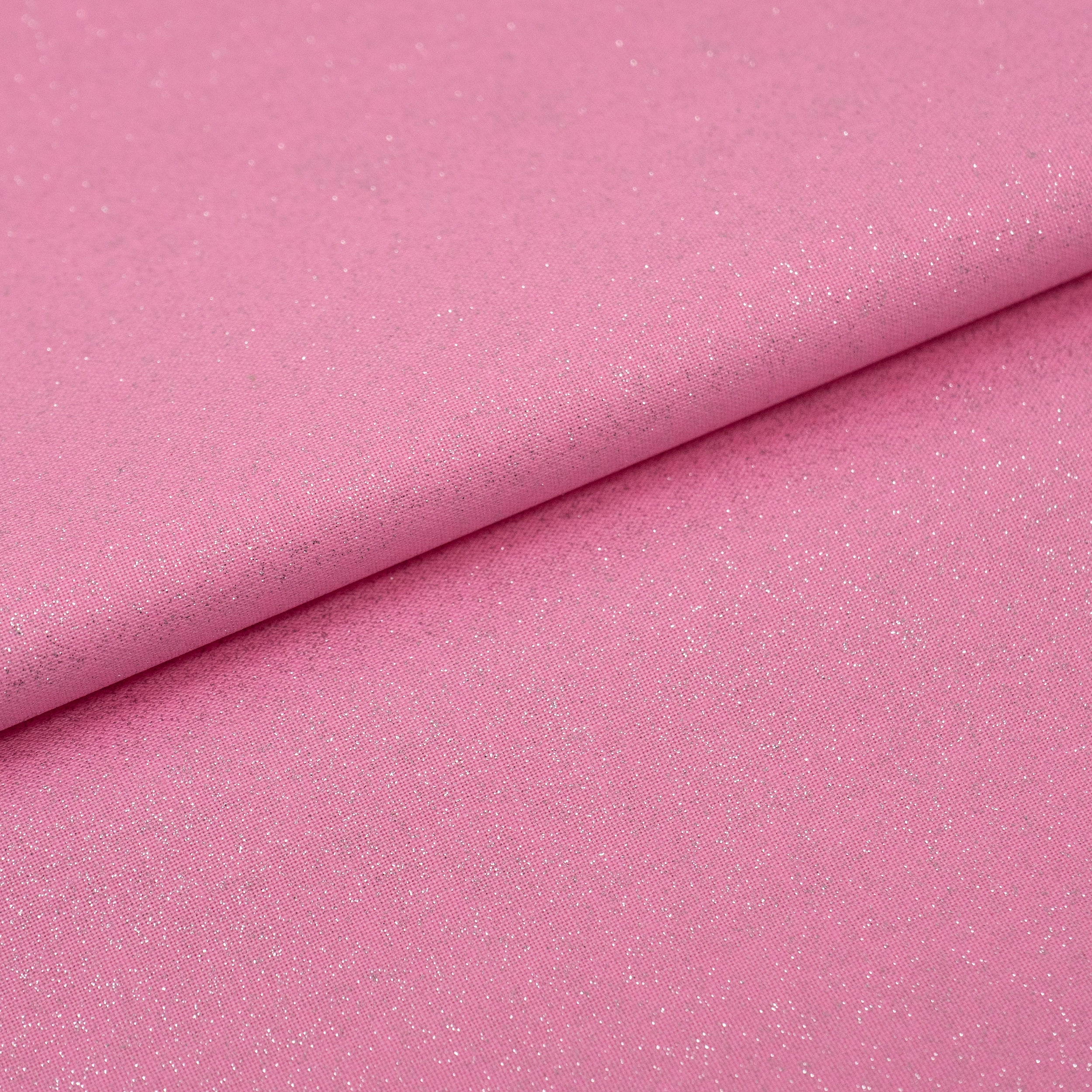 Singer Fabric, 100% Cotton, Sewing & Crafting, 44" Wide, Solid Light Pink Glitter, Cut by Yard