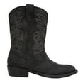 thumbnail image 6 of Deer Stags Kids' Ranch Cowboy Boot - Dark Grey - 12 Little Kid Medium, 6 of 9