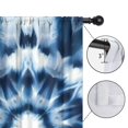 thumbnail image 4 of Blackout Kids Curtains,Blue Tie Dye Mandala Pattern Childrens Insulated Curtains Set Of 2,Bedroom Essentials,Toddler Room Decor 42"x84", 4 of 5