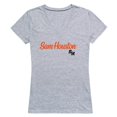thumbnail image 1 of W Republic 555-441-HGY-03 T-Shirt Script pour Femmes Sam Houston State Bearkats, Gris Chiné - Large, 1 of 1