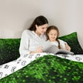 thumbnail image 5 of Castle Fairy Pixelated Miners Twin Comforter Sets,Futuristic Cubes Bedding Set, 5 of 8