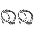 thumbnail image 1 of Cable cargador USB 5 en 1 compatible con Nintend NEW 3DS XL NDS Lite NDSI LL WII U, 1 of 7