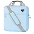 thumbnail image 2 of MoKo Zipper Binder, 2 inch 3 Ring 500 Sheet Capacity Multi-Pocket School Binder, Blue, 2 of 8