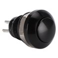 thumbnail image 3 of Mini  Car Momentary Push  Power Switch 24V 8mm Zinc Aluminium Alloy Black Red Green for Vehicle Modification, 3 of 7