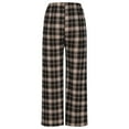 thumbnail image 4 of Women Casual Pajama Pants Lounge Plaid Teen Clothing Comfy Baggy Trendy Cute Drawstring Waist with Pockets, 4 of 4