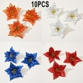 Xmas Flower Christmas Flowers Decorations Ornaments