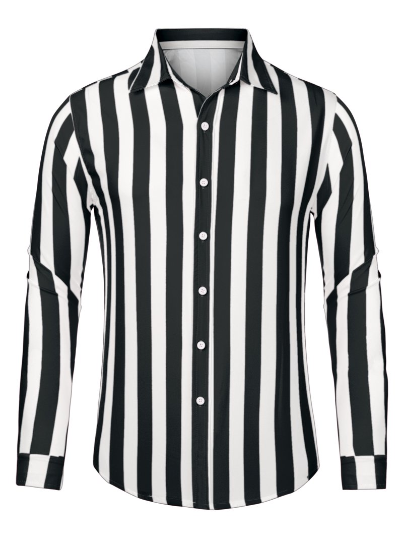 Mavi Men's Button Up-Long Sleeve Shirt In White - Mavi Jeans - Foto 6